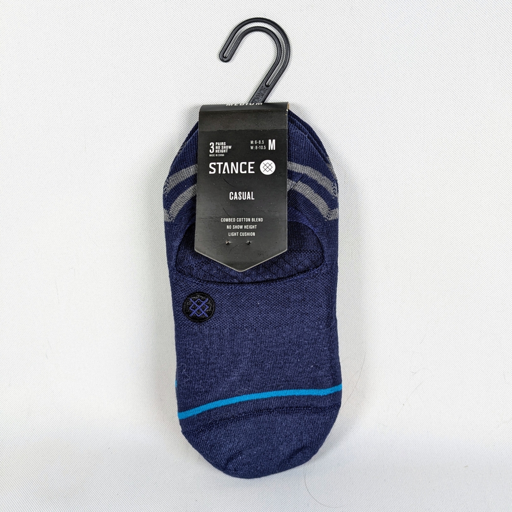 Stance Men's Dark Blue and Light Blue Casual Socks